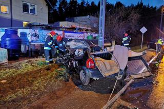 Tragedia na drodze w Sępólnie Krajeński. Zginął 53-letni kierowca! [ZDJĘCIA]