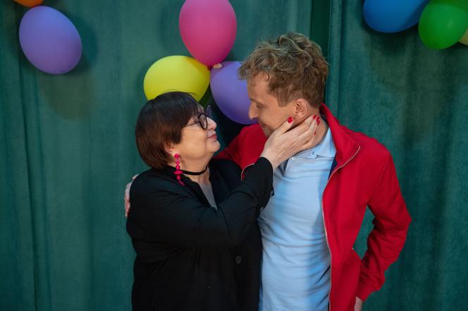 Barwy szczęścia odc. 2719. Irenka (Krystyna Tkacz), Waldek (Rafał Fudalej)