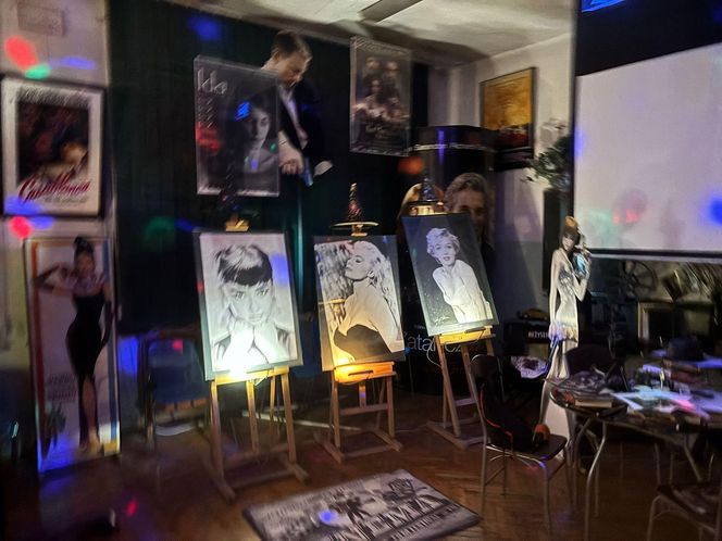 Sala kinowa w Zespole Szkół Akademickich 