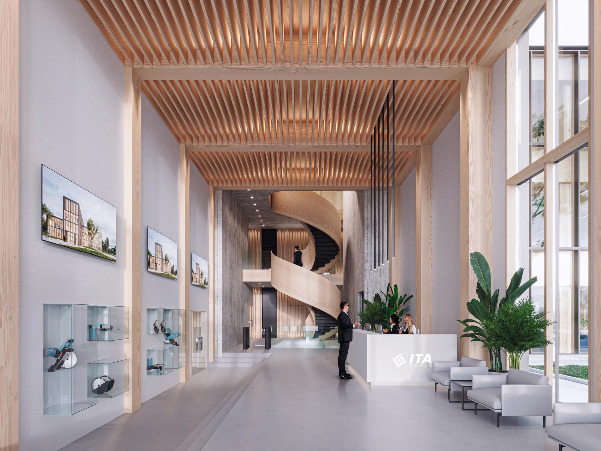 Projekt biurowca w Wieliczce