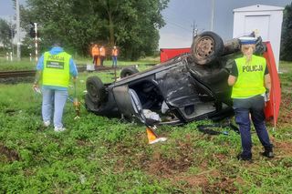 Tragedia na przejeździe kolejowym w Tarnowie. Kierowca zginął po zderzeniu z pociągiem! 
