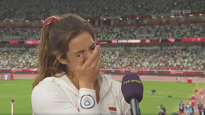 Maria Andryjczyk nie mogła powstrzymać łez