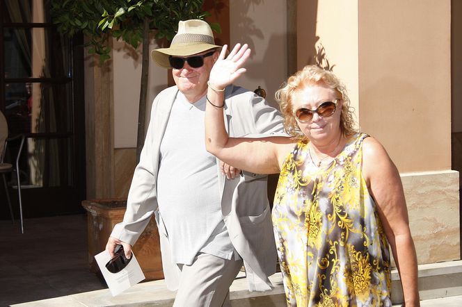 Jacek Cygan z żoną