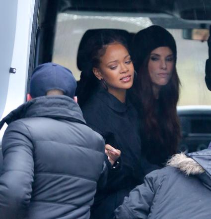 Rihanna i Sandra Bullock na planie Oceans 8