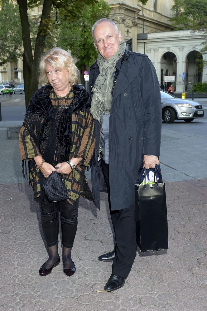 Jacek Cygan z żoną