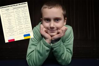 11-letni Szymon zrobił to z myślą o ukraińskich dzieciach! Łzy same cisną się do oczu
