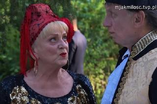 M jak miłość odc. 1691. Zofia Kisielowa (Małgorzata Rożniatowska), Robert Żak (Krzysztof Tyniec) 