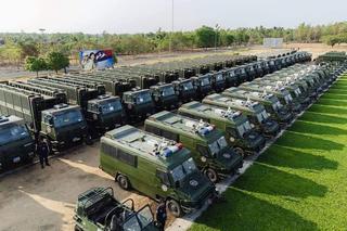 Ćwiczenia Golden Dragon Chin i Kambodży