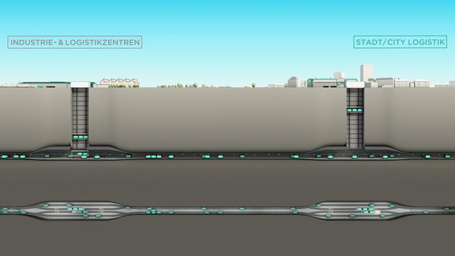Szwajcarski transport pod ziemią "Cargo Sous Terrain"