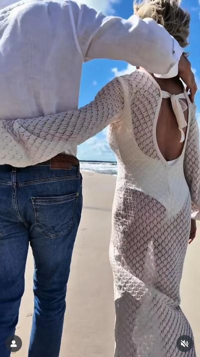 Joanna Racewicz z ukochanym