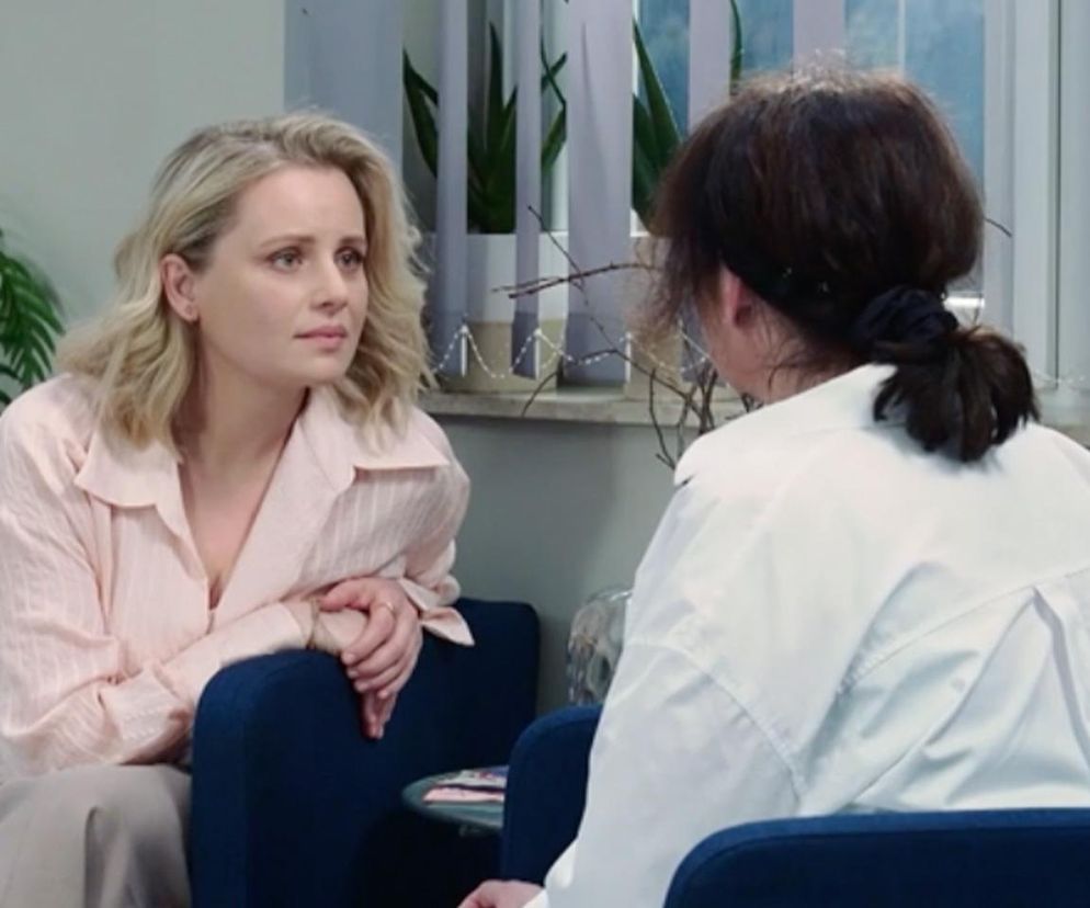 M jak miłość. Judyta (Paulina Chruściel), Marysia (Małgorzata Pieńkowska)