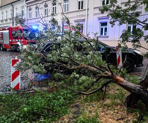  Skutki nawałnic na południu Polski.