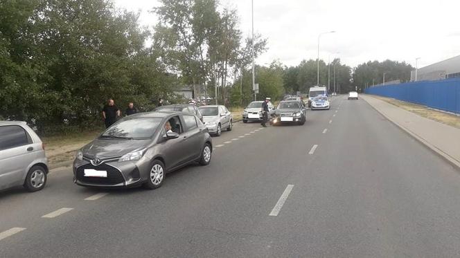 Stracił panowanie nad kierownicą i uszkodził sześć aut