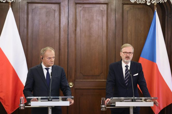 Donald Tusk w Czechach