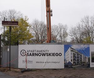 Postępują prace nad nowym apartamentowcem w centrum Olsztyna. Zobacz nowe zdjęcia