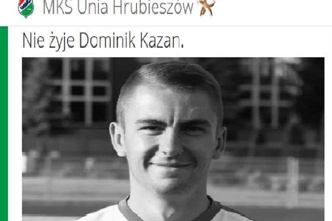 Dominik Kazan, piłka nożna, Unia Hrubieszów