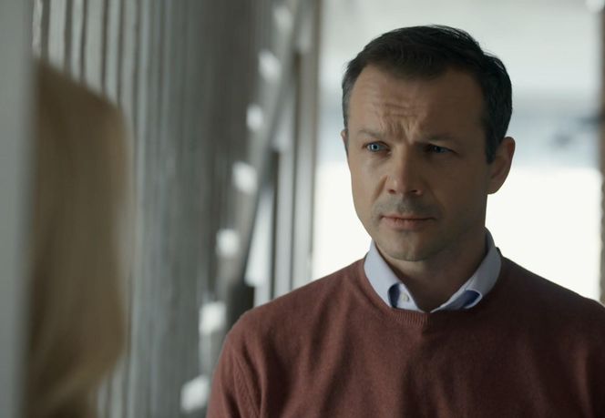 Barwy szczęścia, odcinek 3196: Karolina (Marta Dąbrowska), Bruno (Lesław Żurek)