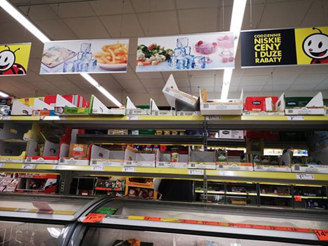 Panika w Białymstoku? Markety oblężone. Dzikie tłumy na zakupach [ZDJĘCIA]