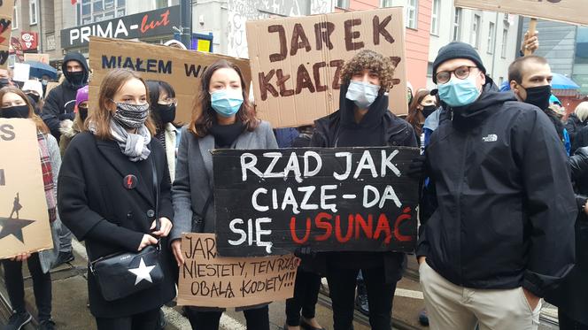 Poniedziałkowy protest w Bydgoszczy