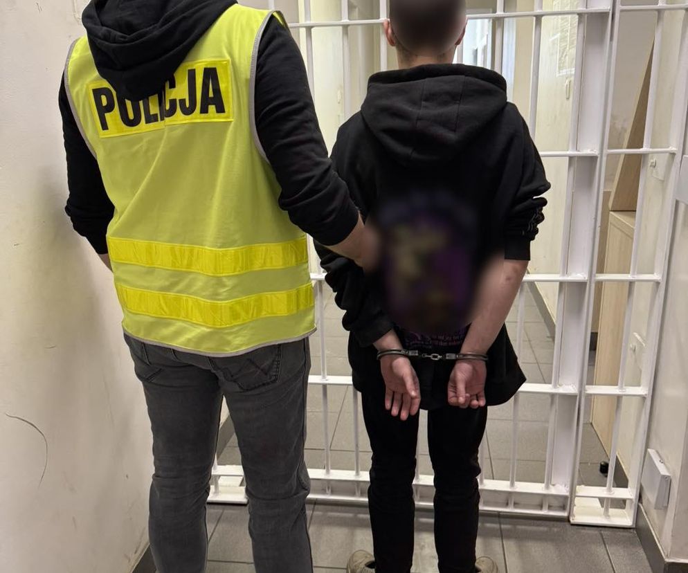 Odbierak w rękach policji