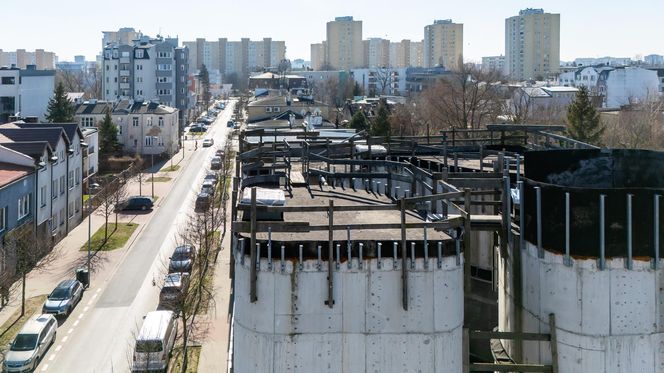 Nadbudowa kamienicy na Gocławku w Warszawie
