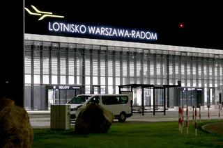 Lotnisko Warszawa-Radom. Ilu pasażerów odprawiono?