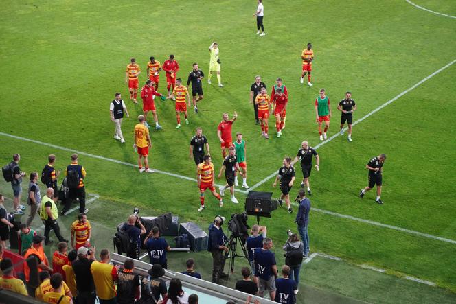 Jagiellonia-Poniewież. Liga Mistrzów i Eska Summer City na Stadionie Miejskim w Białymstoku