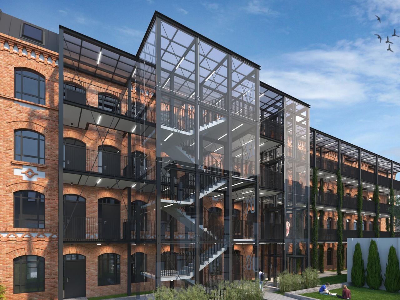 Stara Papiernia w Szczecinie będzie apartamentowcem z loftami Smart Loft 