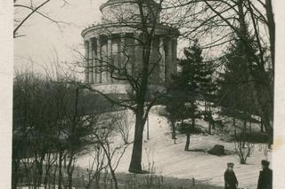 Ogród Saski zimą 1905 r. 