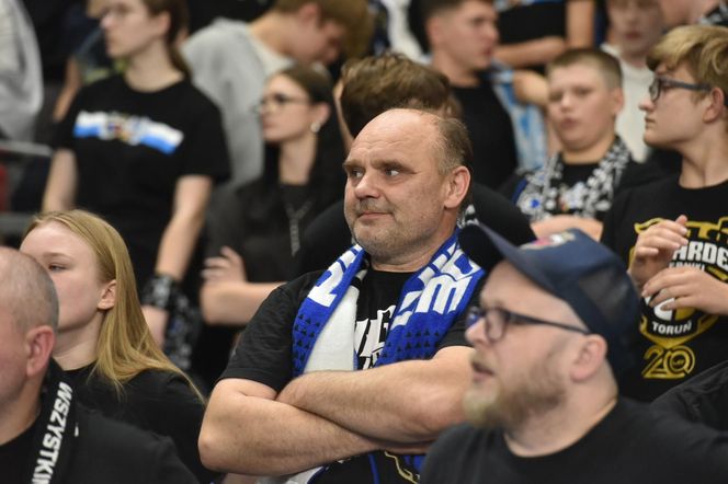 Arriva Polski Cukier Toruń - Anwil Włocławek, zdjęcia kibiców i zawodników z 4. meczu fazy play-off Orlen Basket Ligi