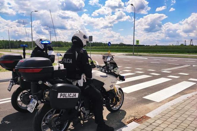 Akcja Bezpieczny motocyklista na podlaskich drogach
