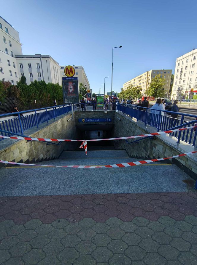 Pożar w metrze w Warszawie 1.07.2025 r.