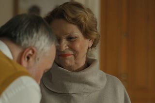 Barwy szczęścia odc. 3199. Andrzej Zastoja-Modelski (Leon Charewicz), Józefina Rawicz (Elżbieta Jarosik)