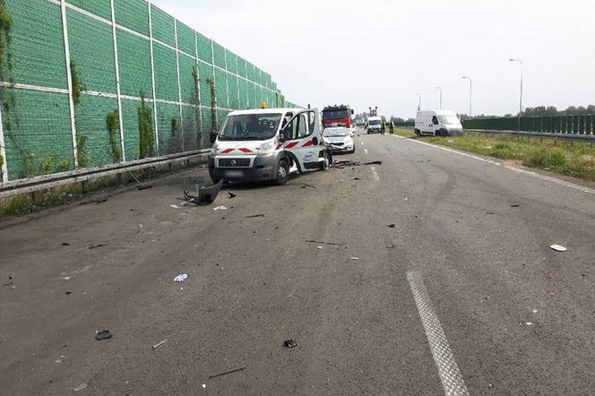Piekary Śląskie: Śmiertelny wypadek na autostradzie A1 [ZDJĘCIA]