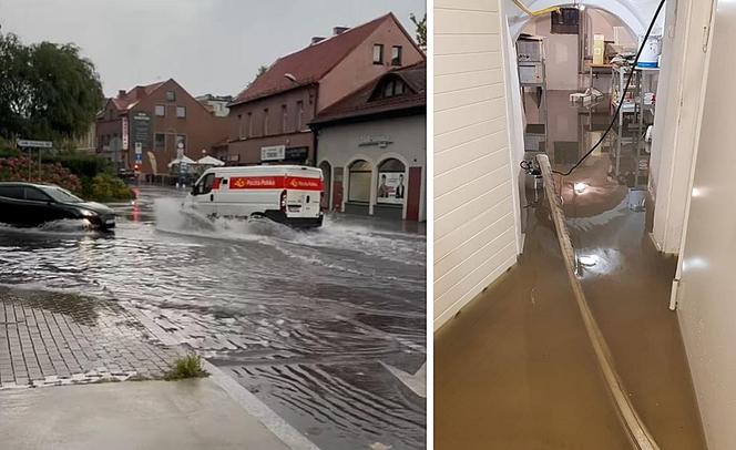 Zalane centrum Rybnika, szkoła w Rudołtowicach i ośrodek Zameczek 