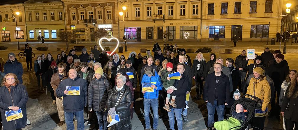 Nowy Sącz solidarny z Ukrainą