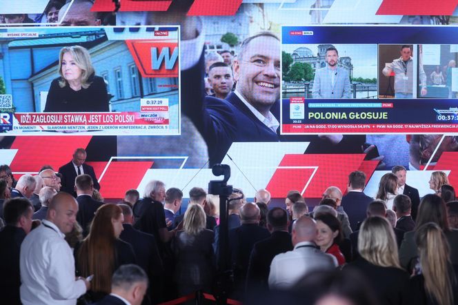 Sztab Karola Nawrockiego po II turze wyborów 