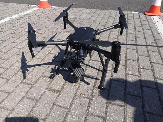 Policyjne kontrole z wykorzystaniem dronów
