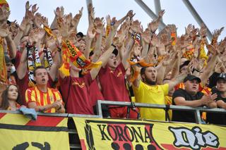 Oprawy ultrasów na meczach Korony Kielce w 2023 roku. Zobacz!