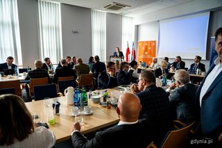 Posiedzenie sejmowej Komisji Infrastruktury w Porcie Gdynia