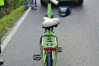 Wypadek z udziałem 11-letniej rowerzystki w powiecie krośnieńskim