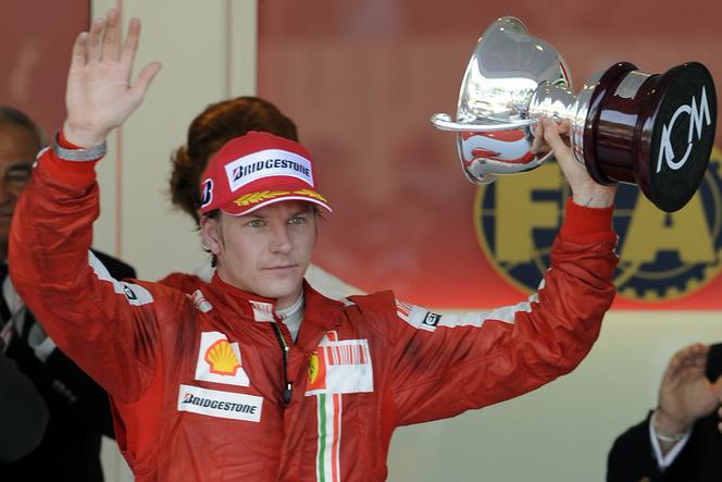Kimi Raikkonen w Ferrari
