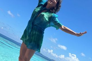 Natalia Kukulska srebrne gody na Malediwach