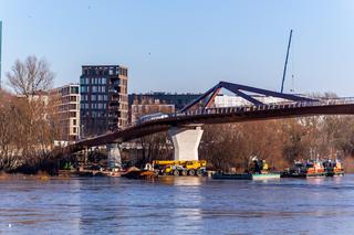 Kładka pieszo-rowerowa w Warszawie