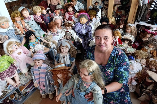 Agnieszka Ciećko zbiera lalki