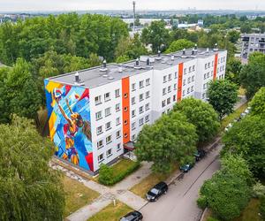 Nowy mural w Sosnowcu