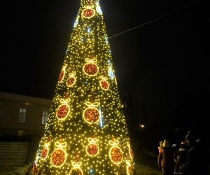 Świąteczne iluminacje 2024 w centrum Kielc