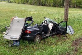 Tragedia na drodze! Czołowe zderzenie i śmierć na miejscu
