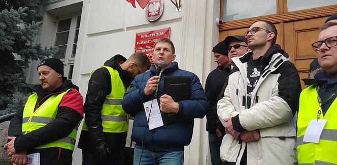 Protest rolników w Bydgoszczy