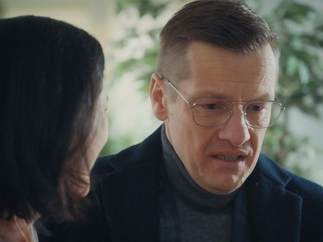 M jak miłość, odcinek 1868: Piotrek (Marcin Mroczek), Kinga (Katarzyna Cichopek) 